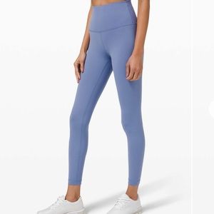 Lululemon wunder train leggings 25” in seam!